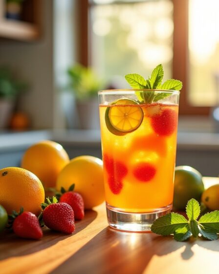 Découvrez comment concocter un cocktail sans alcool rafraîchissant directement chez vous