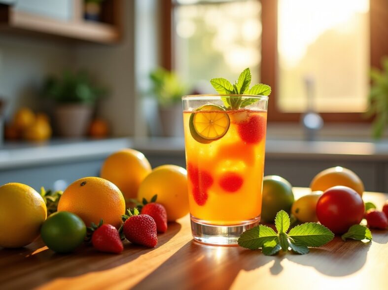 Découvrez comment concocter un cocktail sans alcool rafraîchissant directement chez vous