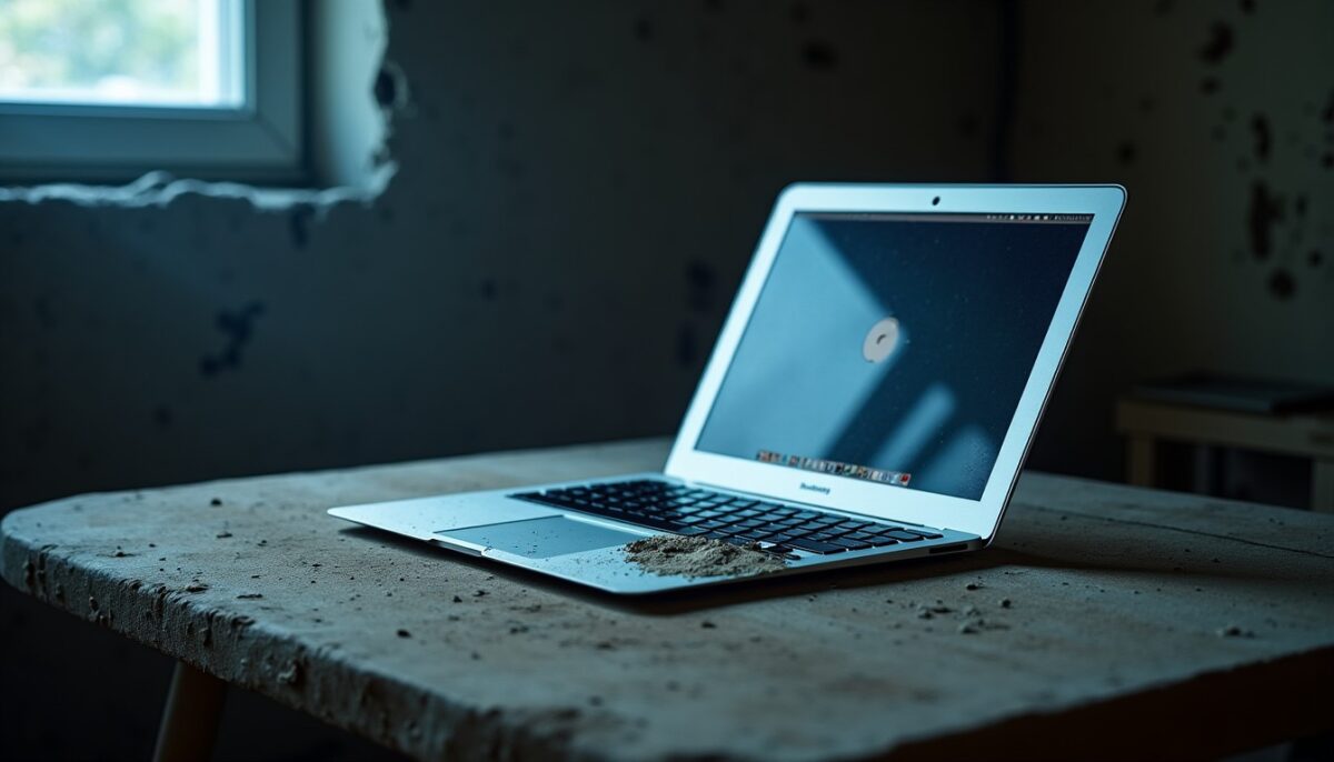 Résilience étonnante : un MacBook Air ukrainien arrête un éclat d’obus et poursuit son fonctionnement intact