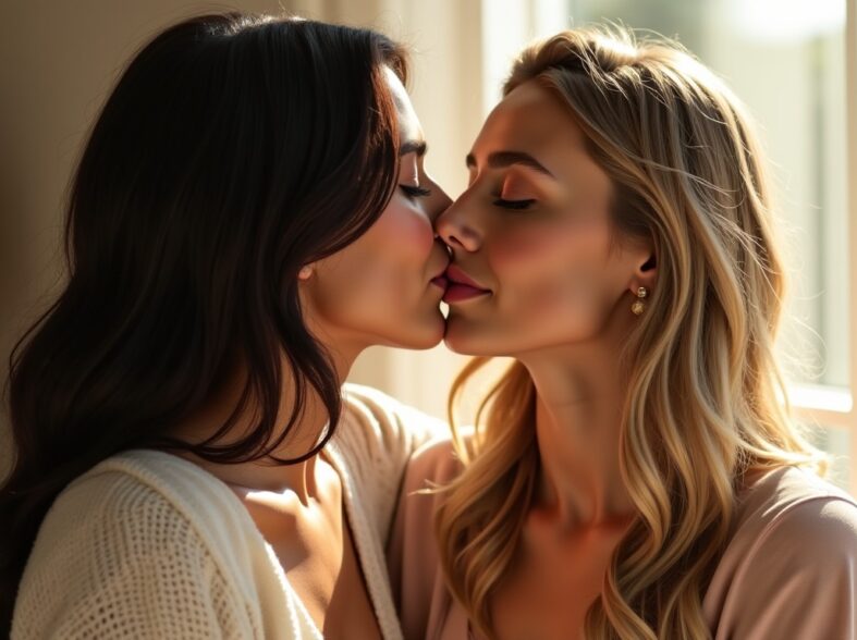 Shanna Kress et Kim Glow s’embrassent dans une vidéo dévoilant leur complicité intime