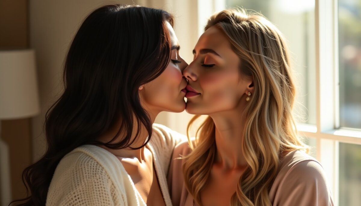 Shanna Kress et Kim Glow s’embrassent dans une vidéo dévoilant leur complicité intime